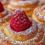 Raspberry Custard Danishes