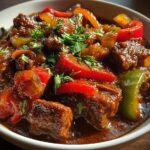 Slow Cooker Pepper Steak