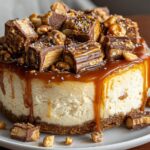 Snickers Cheesecake Recipe