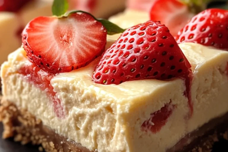 Strawberry Cheesecake Bars