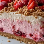 Strawberry Crunch Icebox Cake