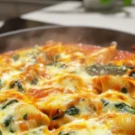 Stuffed Pasta Shells with Spinach and Cheese