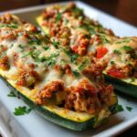 Stuffed Zucchini Boats