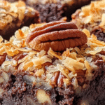 TOASTED COCONUT PECAN BROWNIES