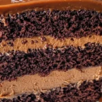TRIPLE CHOCOLATE LAYER CAKE