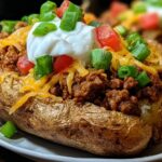 Taco Baked Potatoes