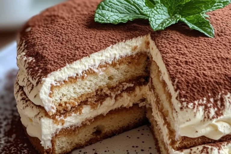Tiramisu Layer Cake