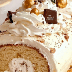 Vanilla Swiss Roll Cake