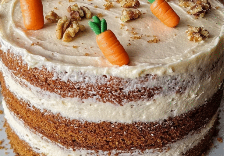 classic Carrot Cake.