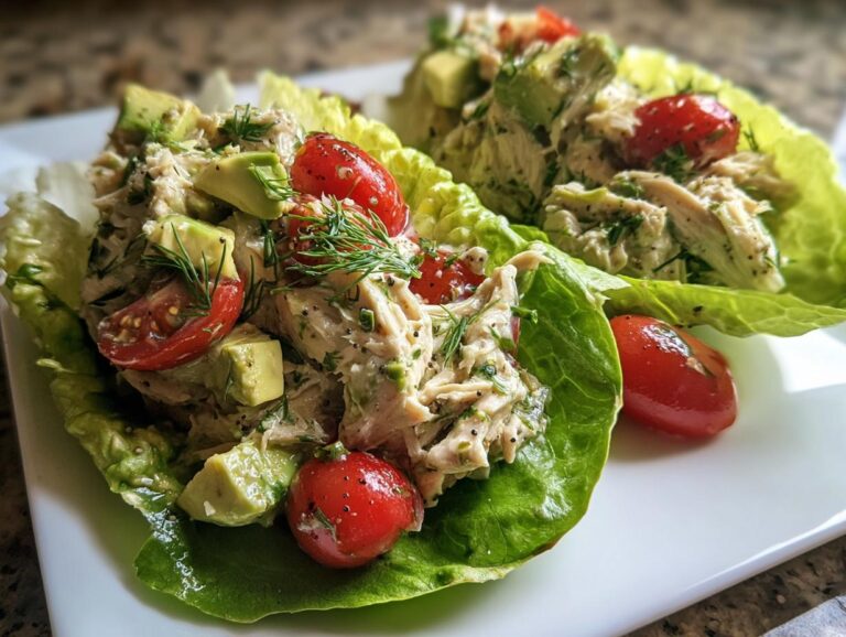 Avocado Herb Chicken Salad