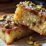 Brown Butter Pistachio Bars