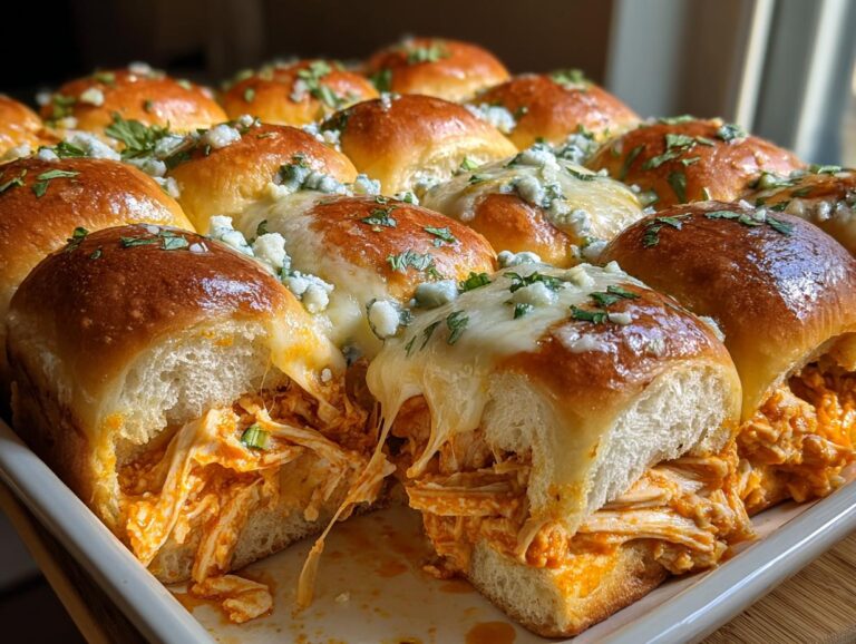 Buffalo Chicken Slider Dip