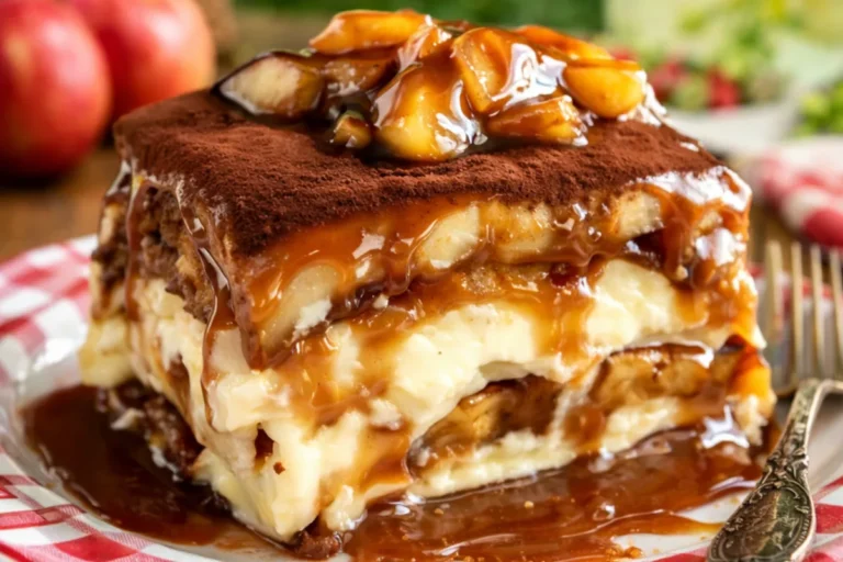 CARAMEL BANANA TIRAMISU