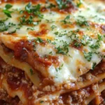 CLASSIC CHEESY BEEF LASAGNA