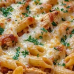 CREAMY BAKED CHICKEN PENNE