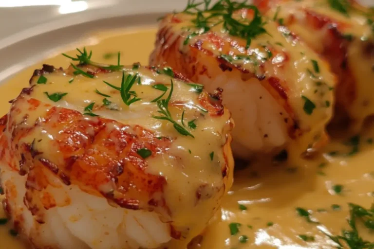 CREAMY BUTTER LOBSTER MEDALLIONS