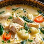 CREAMY CHICKEN GNOCCHI SOUP