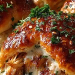 CREAMY GARLIC CHICKEN SLIDERS