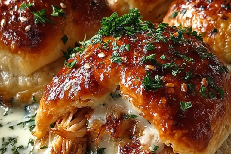 CREAMY GARLIC CHICKEN SLIDERS