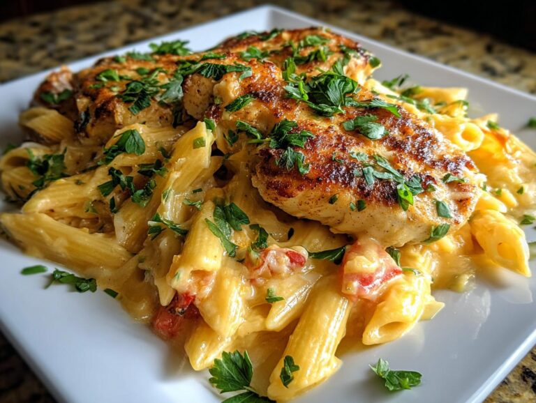 Cheesy Chicken Penne