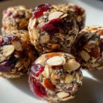 Cherry Cranberry Energy Bites