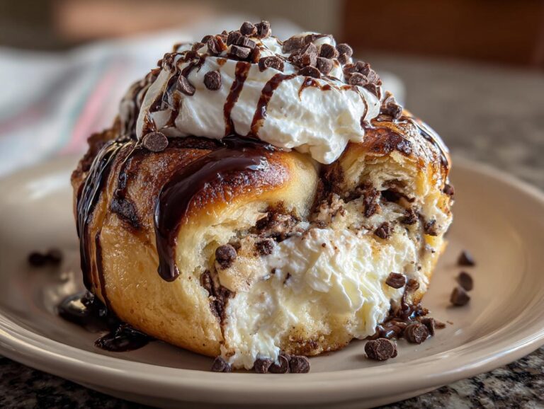 Chocolate Chip Cream Cheese Rolls
