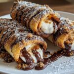 Chocolate S’mores Roll-Ups