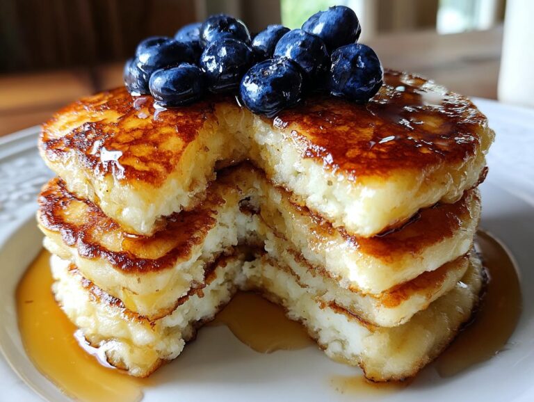 Cottage Cheese Pancakes