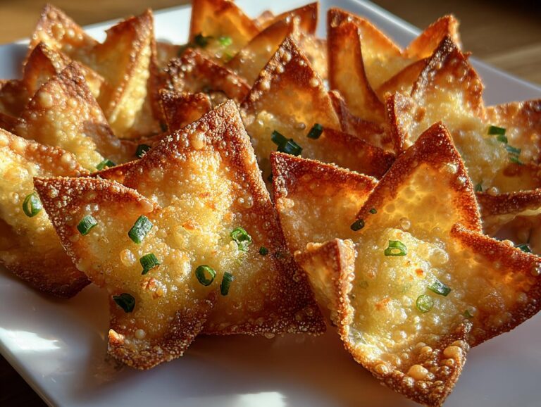 Crispy Crab Rangoon Bites