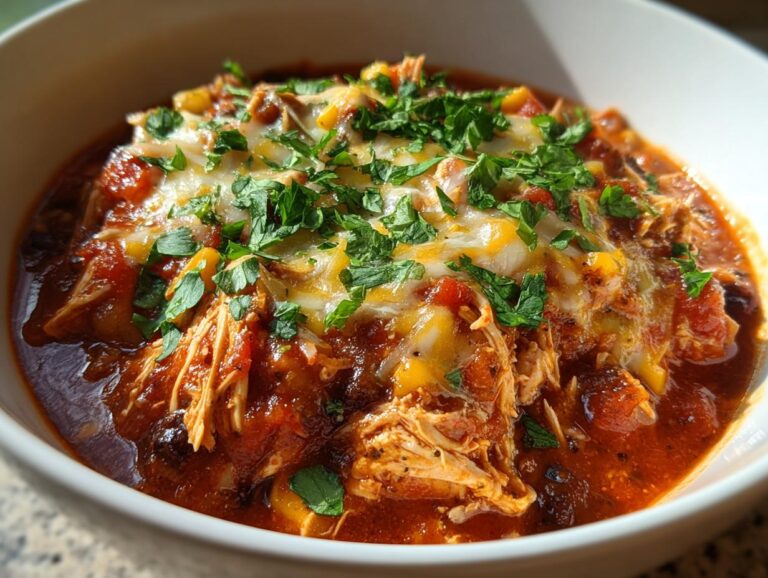 Crock Pot Salsa Chicken