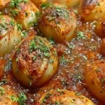 French braised onions recipe