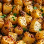GARLIC HERB ROASTED POTATOES