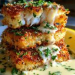 Garlic Herb Cod Strips