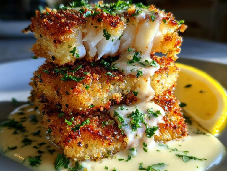 Garlic Herb Cod Strips