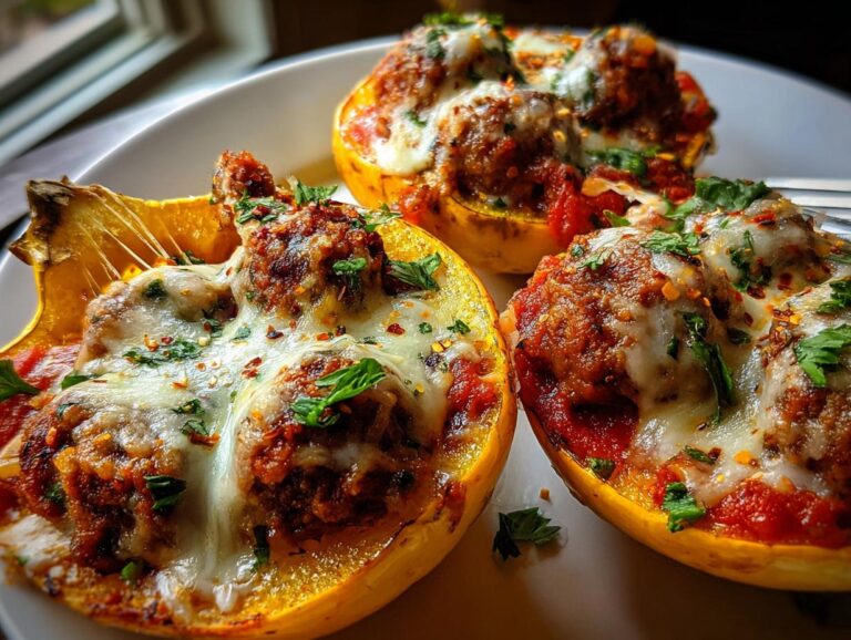 Gluten-Free Squash Boats