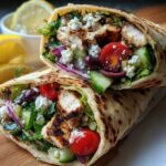Greek Chicken Wrap