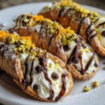 Italian Cannoli Ricotta Cake
