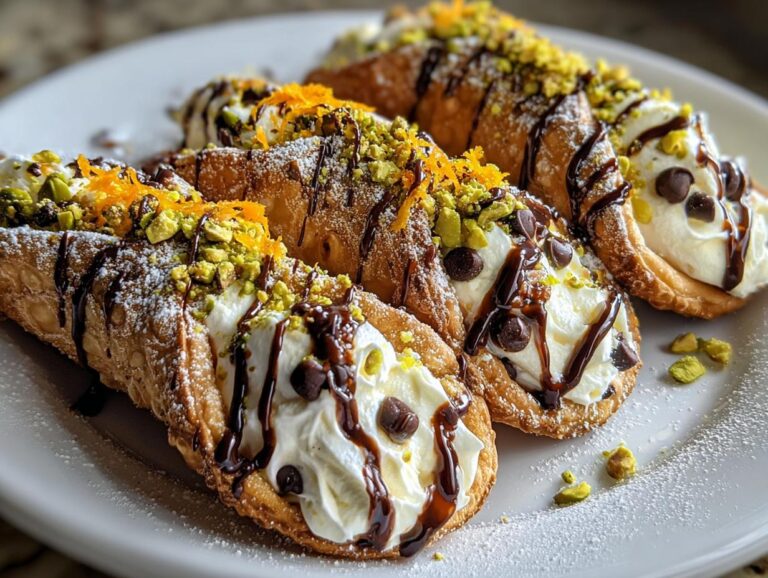 Italian Cannoli Ricotta Cake