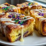 King Cake French Toast Bake