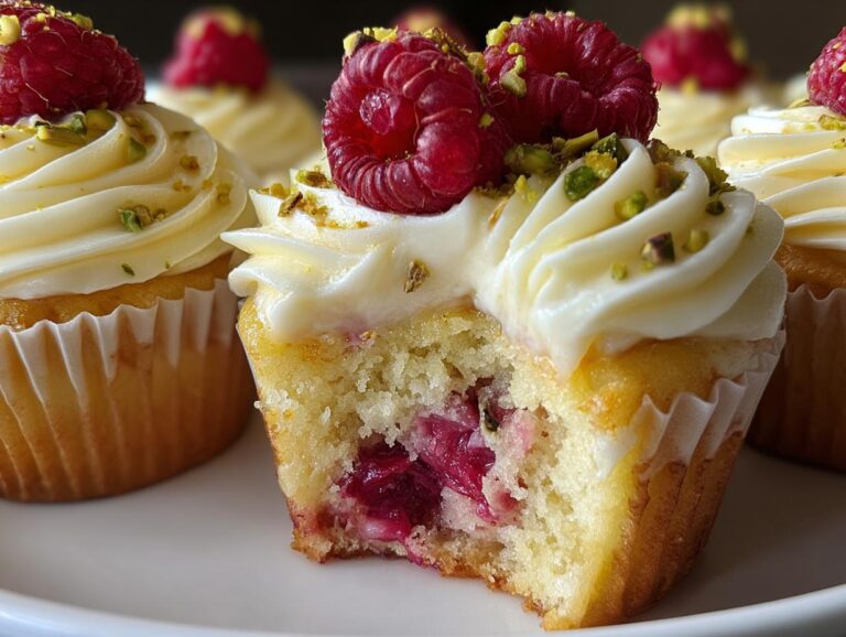Lemon Raspberry Cupcakes