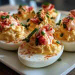 Lobster Deviled Eggs