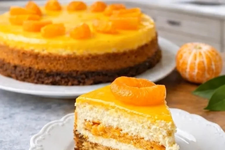 MANDARIN ORANGE CHEESECAKE