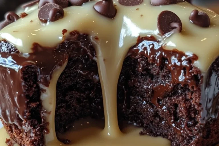 MOLTEN CHOCOLATE CARAMEL CAKE