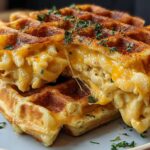 Mac and Cheese Waffles