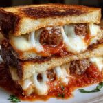 Irresistible Meatball Marinara Grilled Cheese in 20 Minutes 3 Meatball Marinara Grilled Cheese