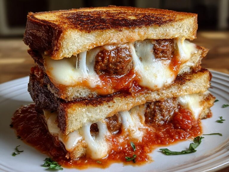 Irresistible Meatball Marinara Grilled Cheese in 20 Minutes 2 Meatball Marinara Grilled Cheese