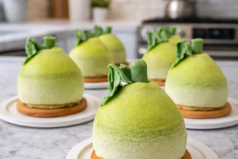 PEAR-SHAPED MOUSSE DESSERT: A Creative Recipe to Impress! 2 PEAR-SHAPED MOUSSE DESSERT