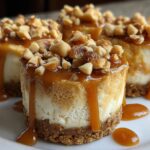 Peanut Butter Mini Cheesecakes