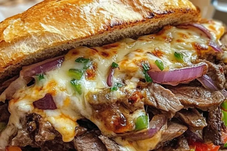 Philly cheesesteak recipe