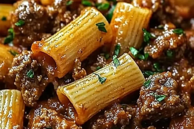 RIGATONI BOLOGNESE